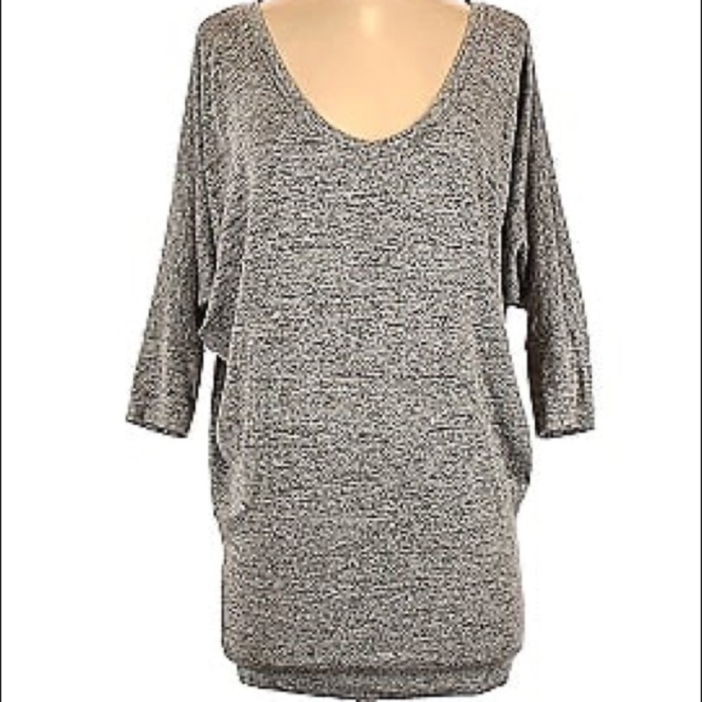 Grey tunic sweater